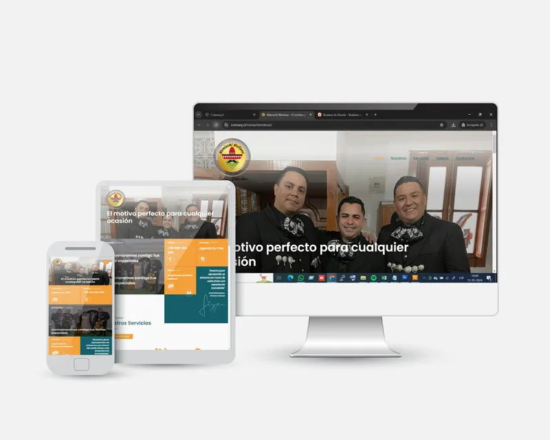 Proyecto Mariachi Motivos — Tienda Online desarrollada por Comseq